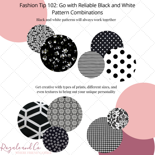 Fashion Tip 102: Black and White Prints